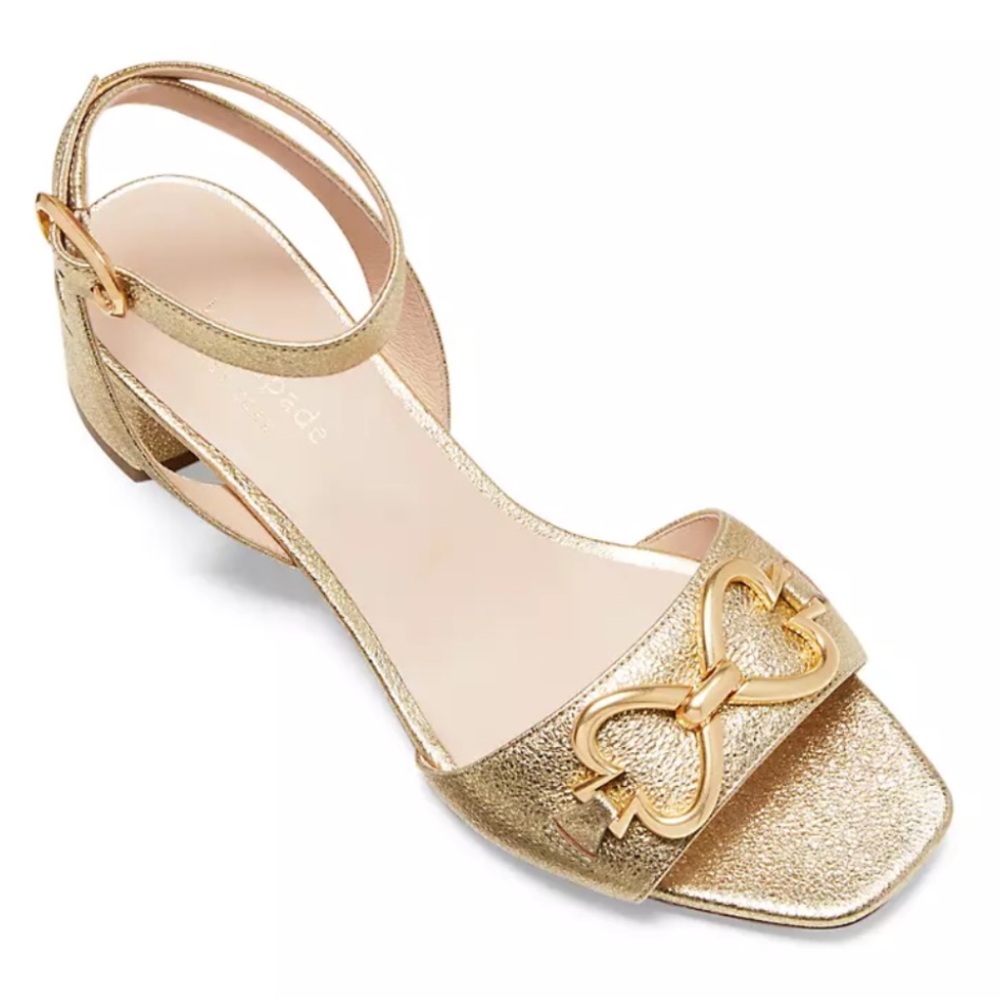 Kate Spade Lagoon Heart Chain Sandals - Picture 2 of 7